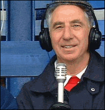 Brian Mott commentating